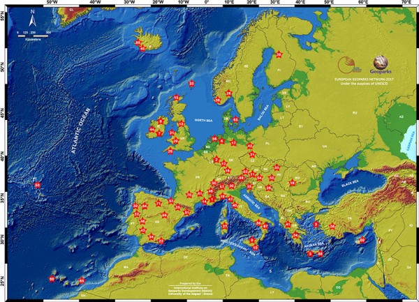 Európska sieť geoparkov
