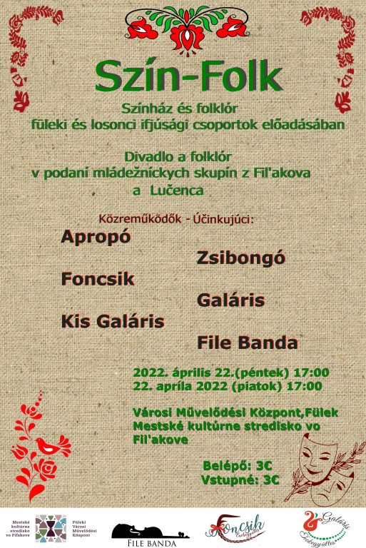 Szín-Folk Plakát