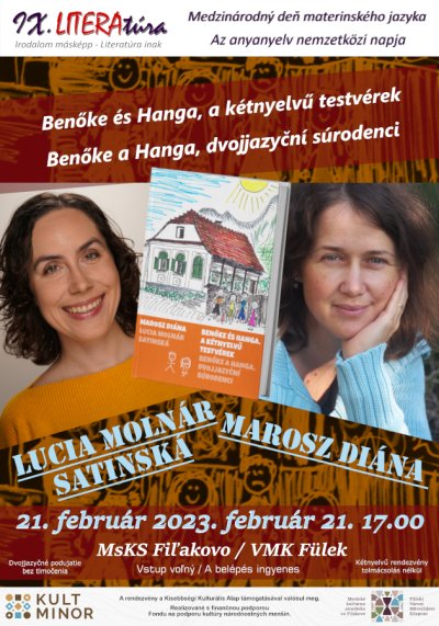 Plakát Benőke és Hanga, a kétnyelvű testvérek