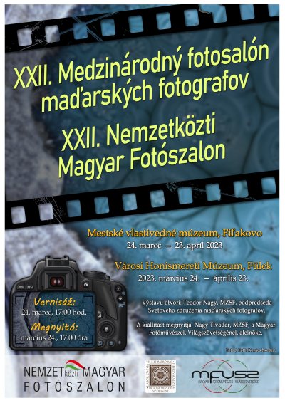 Plagát - XXII. Medzinárodný fotosalón maďarských fotografov