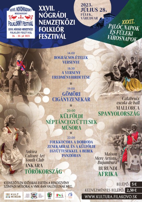 XXVII. Nógrádi Nemzetközi Folklór Fesztivál